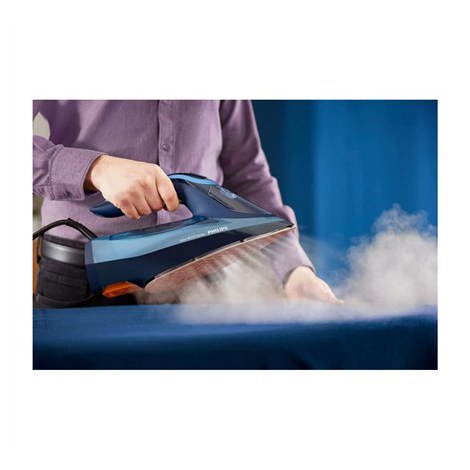 Philips | DST8020/20 Azur 8000 Series | Steam Iron | 3000 W | Water tank capacity 300 ml | Continuous steam 55 g/min | Light blu - 5